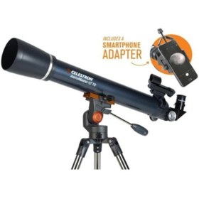 Resim Celestron 21074 Astromaster Lt 70az Teleskop (TELEFON ADAPTÖRÜ ILE) 
