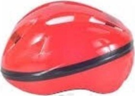 Resim Çocuk Kırmızı Bisiklet Kaskı 
