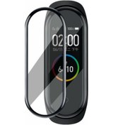 Resim Techmaster Xiaomi Mi Band 6 5d Tam Kaplayan Kırılmaz Nano Ekran Koruyucu 