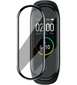 Resim Techmaster Xiaomi Mi Band 6 5d Tam Kaplayan Kırılmaz Nano Ekran Koruyucu 