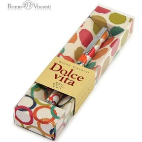 Resim Bruno Visconti Tükenmez Kalem Dolce Vita 0.7 MM Şekiller 