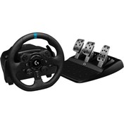 Resim Hepta Collection G G923 Driving Force Yarış Direksiyonu, Aşamalı Fren Pedalı, Alüminyum, Çelik ve Deri Yapı, PS3/PS4/ 