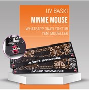 Resim Minnie Mouse Plakalık, 2 Adet Premium Uv Baskı, Plakalıkhane 