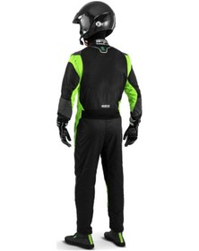 Resim Sparco Futura Fia Onaylı Yarış Tulumu Siyah Yeşil 52 Beden M 