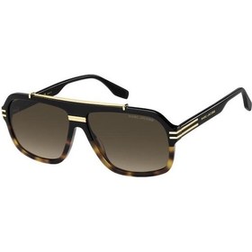 Resim Marc Jacobs Marc 840 S W4a Ha 60 Erkek Güneş Gözlüğü Siyah 