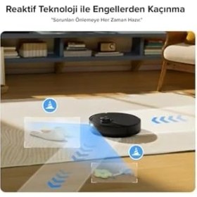 Resim S8 Pro Akıllı Süpürge Siyah 