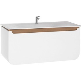 Resim Pion Lavabo Dolabı 120 Cm Beyaz-meşe Beyaz 
