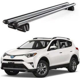 Resim Pençe Toyota Rav4 Ara Atkı 2013-2018 Uyumlu Gri Ara Atkı Port Bagaj Tavan Barı 