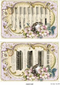 Resim Lineart Pirinç Dekopaj Kağıdı Model - 1979 