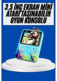 Resim Ceylan Adam Çocuklara Özel 4k Hd Retro Oyun Konsol El i Taşınabilir 500 Oyunlu 