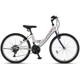 Resim Ümit Colorado 26 Jant 14k V 21 Vites Bayan Dağ Bisikleti Beyaz Mor Beyaz 