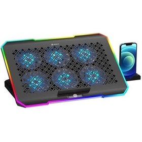 Resim Gamebooster Gb-ns61 15-17" Siyah 6-fanlı Notebook Soğutucu-134520 