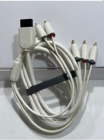 Resim Wii Oyun Konsol Component Kablo Nintendo Wii Component + R/l Kablo 2 Metre 
