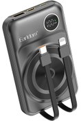 Resim Earldom PD28 10.000 mAh 22.5W Kablosuz Şarjlı Dijital GöstergeliPD Hızlı Şarj Mini Powerbank 
