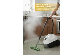 Resim Sinbo SSC-6423 4.5 Bar Güçlü Hijyenik Buharlı Temizleyici 500 - 1000 W 13 Adet Aksesuar ile 