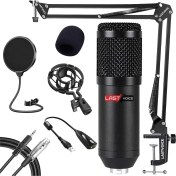 Resim Lastvoice BM800 Twitch Yayıncı Condenser Mikrofon + Stand Filtre Set 