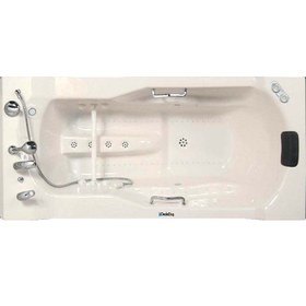 Resim Fizyoterapi Jakuzisi | 200x90cm | Sanacryl - 90x200 / Beyaz / 1 Kişilik 