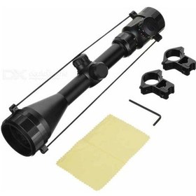 Resim 3-9x50eg Yüksek Kaliteli Çıft Işık Kırmızı,yeşil Kaynaklı Avcılık Süfer Dürbün Açık Sarı 