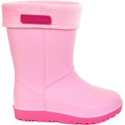 Resim Modaonn Kız Çocuk Içi Sıcak Astarlı Su Geçirmez Yağmur Çizmesi Fuşya 
