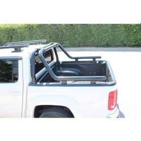 Resim Mitsubishi L200 Kobra Roll Bar Çap 60 Siyah 2007-2015 Arası 