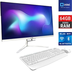 Resim TURBOX Taxpro7 I5 12450h 64gb Ddr4 Ram 1tb Ssd 21.5 Inç Fhd Bt Webcam Wifi All In One Bilgisayar 