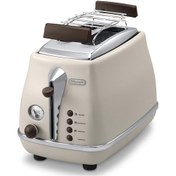 Resim CTOV 2103.AZ Icona Vintage Ekmek Kızartma Makinesi Delonghi