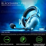 Resim Razer Blackshark V2 PRO Playstation Edition 2024 Beyaz Kablosuz Oyuncu Kulaklığı RZ04-04530600-R3G1 