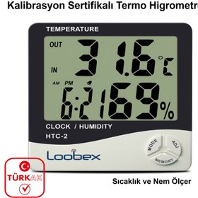 Resim Kalibrasyon Sertifikalı Termo Higrometre 