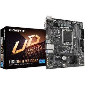 Resim Gigabyte H610M H V3 DDR4 3200MHZ M.2 HDMI VGA MATX 1700P 