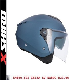 Resim SHIRO KASK 100297 IBIZA M.C MATT_XL 