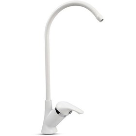 Resim Su Arıtma Cihazı İçin İbrik Beyaz Arıtma Musluğu 