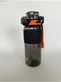 Resim Vagonlife Tkk Pipetli Tritan Matara T-1019 600 Ml Siyah 