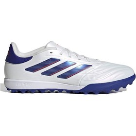 Resim adidas Copa Pure 2 League Erkek Beyaz Halı Saha Ayakkabısı (IG6407) 