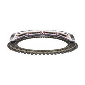 Resim Tufy Toys Yüksek Hızlı / Beyaz Oyuncak Tren Seti 