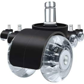 Resim Stellar3 Adet Ofis Koltuğu Tekerlekleri, 2 Inç Ağır Hizmet Tipi Çift Tekerlek, Çift Bilyalı Rulmanlı Yedek Bilgisayar Masası Sandalye Tekerleği (Yurt Dışından) 