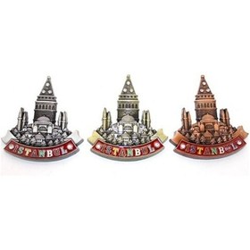 Resim İstanbul Temalı Metal Magnet Model 1 