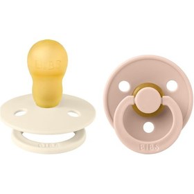 Resim Bibs Colour İkili Kauçuk Emzik- Ivory/blush 18+ Ay Gold - Mavi 
