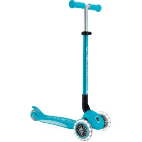 Resim Globber Elite Deluxe Işıklı Scooter - Mavi 