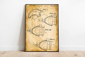 Resim Yüzücü Gözlüğü Patent Posteri 60x90cm. 