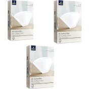 Resim 4 Numara (Büyük Boy) Filtre Kahve Kağıdı 3 x 80'li Beyaz 