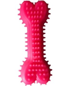 Resim Plastik Dikenli Kaval Kemik 15 Cm Pembe Pembe 