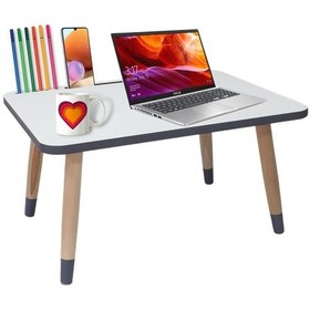 Resim Livaahşap Yatak Koltuk Üstü Laptop Masası 