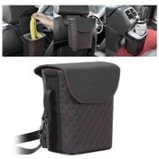 Resim Createtech Saklama Kutusu Koltuk Kanca Çöp Black Araba İçi Organizer Mh 