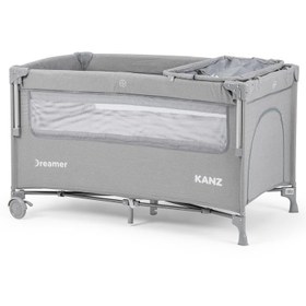 Resim Kanz Dreamer Plus Anne Yanı Oyun Parkı 70x120 Cm - Gri - Gri / Standart 