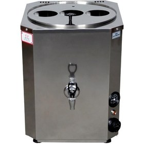Resim Anka Yeni Nesil Çay Makinesi 3 Demlikli 35 Litre Inox 