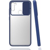 Resim Mobaxaksesuar Samsung Galaxy M11 Kılıf Kamera Kapatmalı Lensi Case 