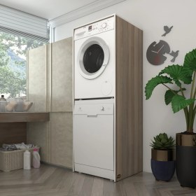 Resim Kenzlife çamaşır-bulaşık makinesi dolabı borya crd 180*70*60 banyo kapaksız arkalıksız 