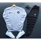 Resim NewCabin Yeni Sezon 2 Iplik Şardonlu Spor Baskılı Sweat-pamuklu Eşofman Altı 2'li Takım 