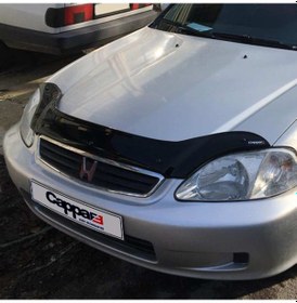 Resim Cappafe Honda Civic 6 Ön Kaput Koruyucu Rüzgarlık 4Mm Abs 95-0 N11.38977 