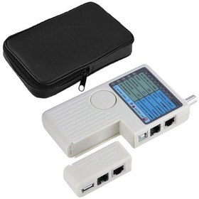 Resim Powermaster Rj11+rj45+usb+bnc Cat6 Network Kablo Test Cihazı Pm-20629 